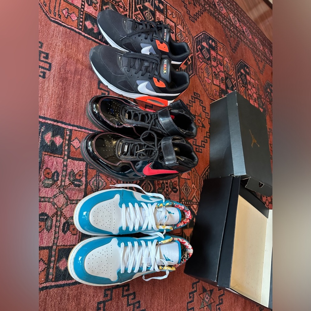 My Nikes in size 14.  All new. No boxes. Take any pair $120